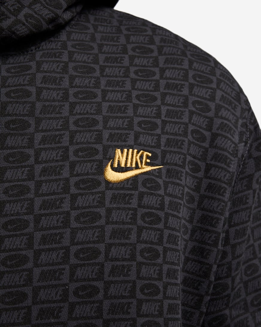 Shop Nike NSW Club Fleece Hoodie HJ6886-046 black | SNIPES USA
