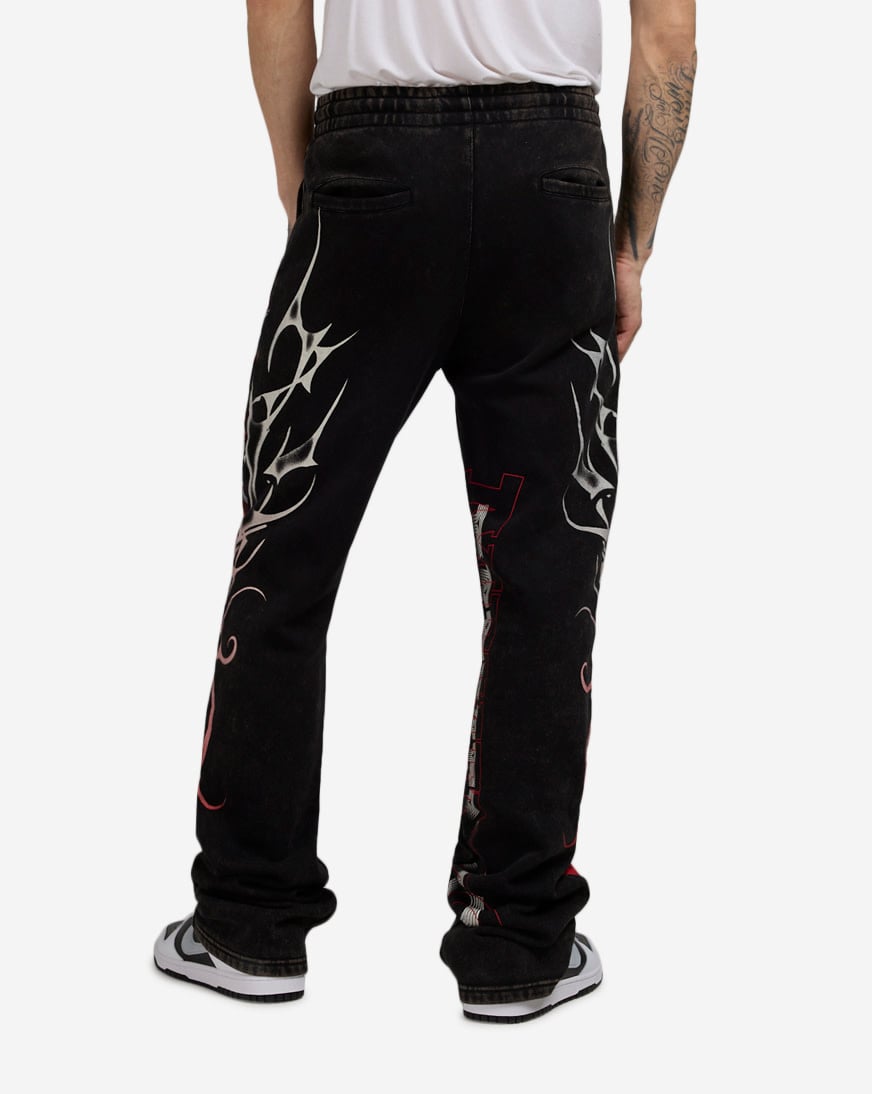 早割チケット Shop Smoke FP24657SNZ Pant Stack Print Tribal Dystopian Rise パンツ
