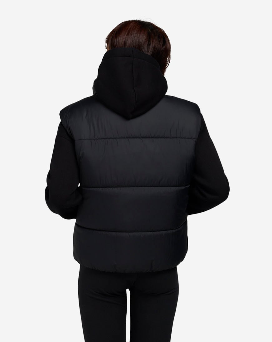 NIKE AS W NSW TF THRMR CLSC VEST BLACK/WHITE（ナイキ