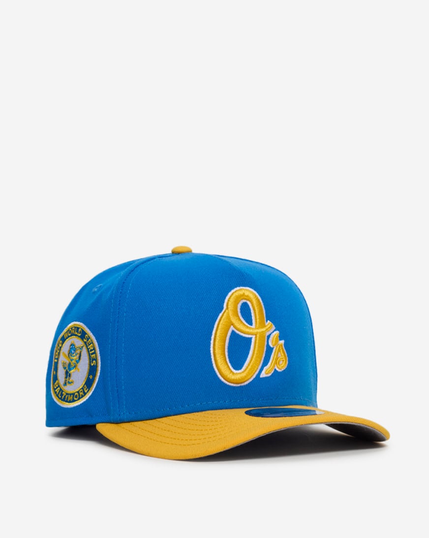 Shop New Era 9Fifty Baltimore Orioles A-Frame Snapback Hat