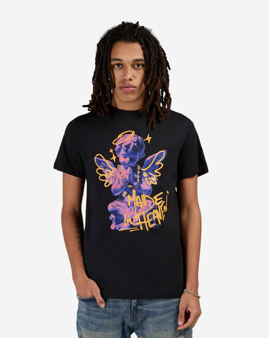 Shop Mister Tee Made In Heaven Tee MTUS464-US-00007 black | SNIPES USA