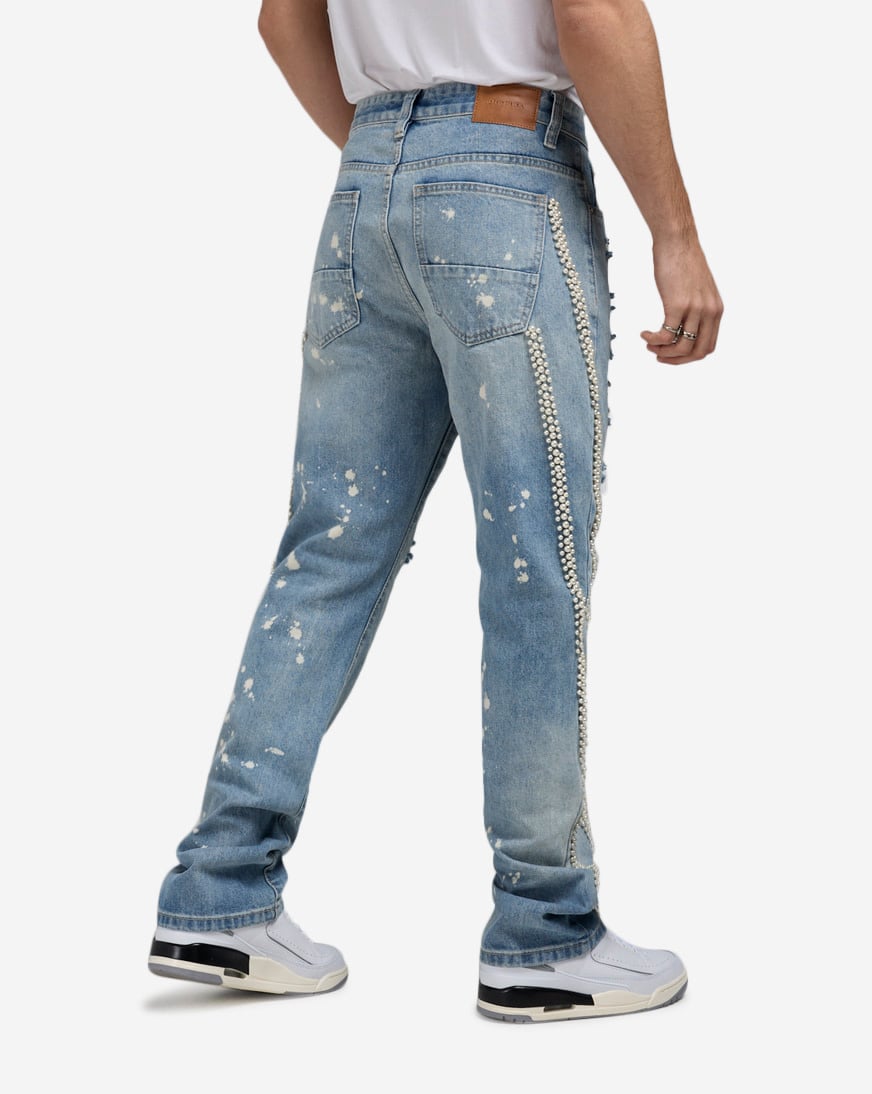 Shop Decibel Pearl Denim Jeans DECWB482-IND blue | SNIPES USA