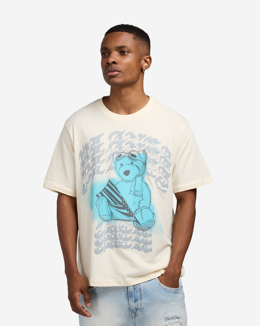 Shop Paper Planes Bear Tee 200460 cream | SNIPES USA