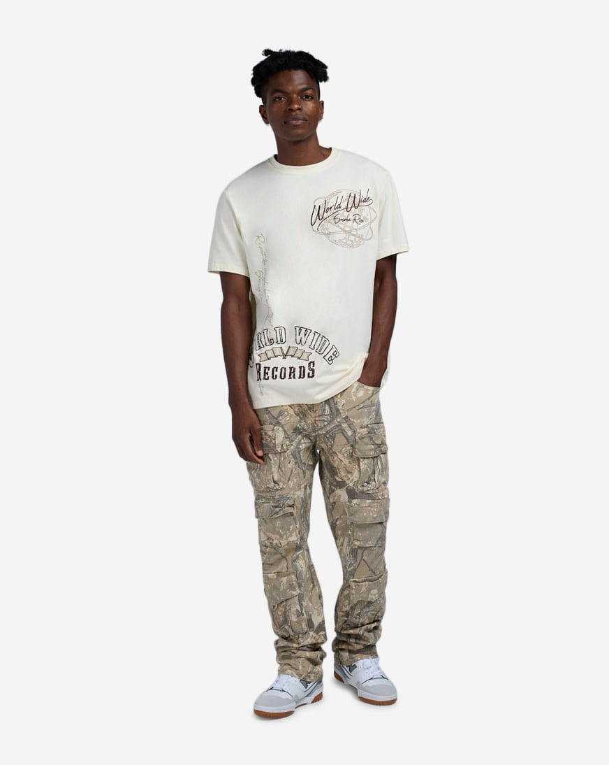 Shop Smoke Rise Multi Cargo Pocket Pant JP24618SNZ-KHA multi
