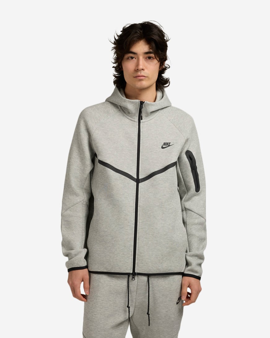 Shop Nike Tech Full-Zip Windrunner Hoodie HV0949-063 grey | SNIPES USA