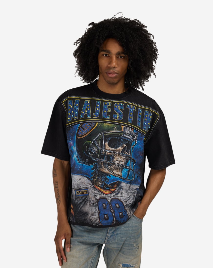 Shop Majestik Liberty Rage Tee ST2609-BLK black | SNIPES USA