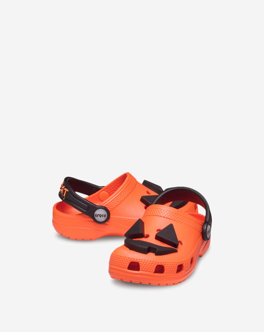 Shop Crocs Pre-School Classic Jack O' Lantern Lights Clog 211685