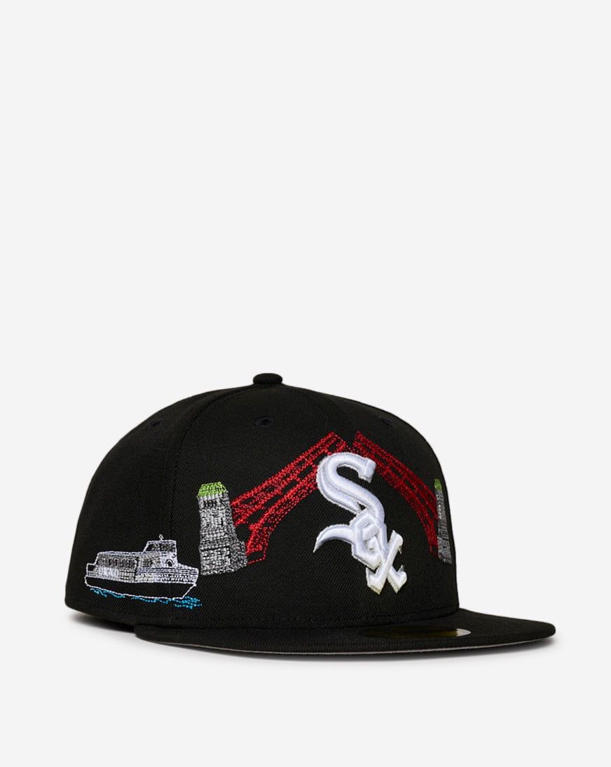 Shop New Era 59Fifty Chicago White Sox City Edition Fitted Hat