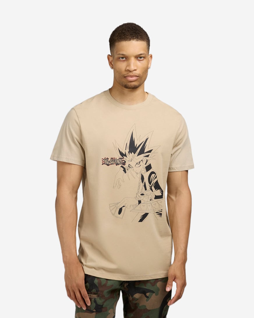 Shop Mister Tee YU-GI-OH Composite Tee MCUS036-US-03872 beige