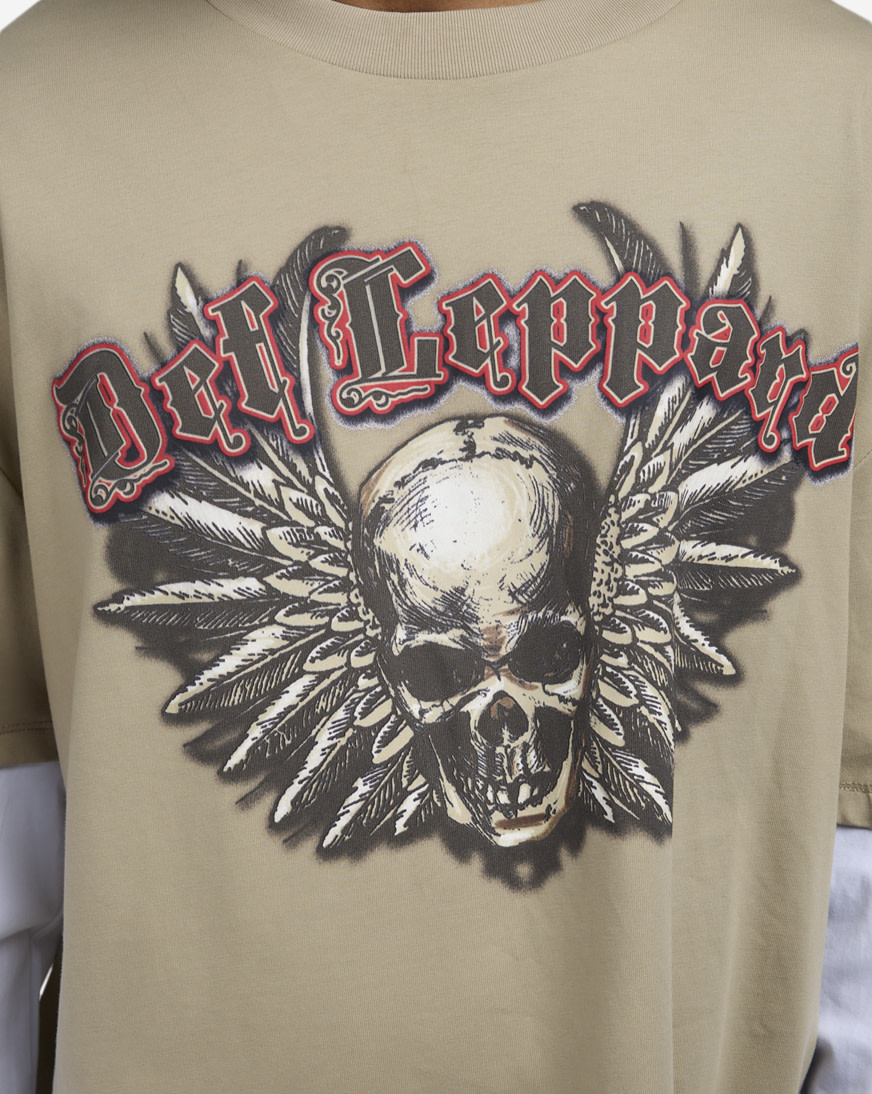 Shop Freeze Max Def Leppard Euphoria Tour Tee D110027-TAW