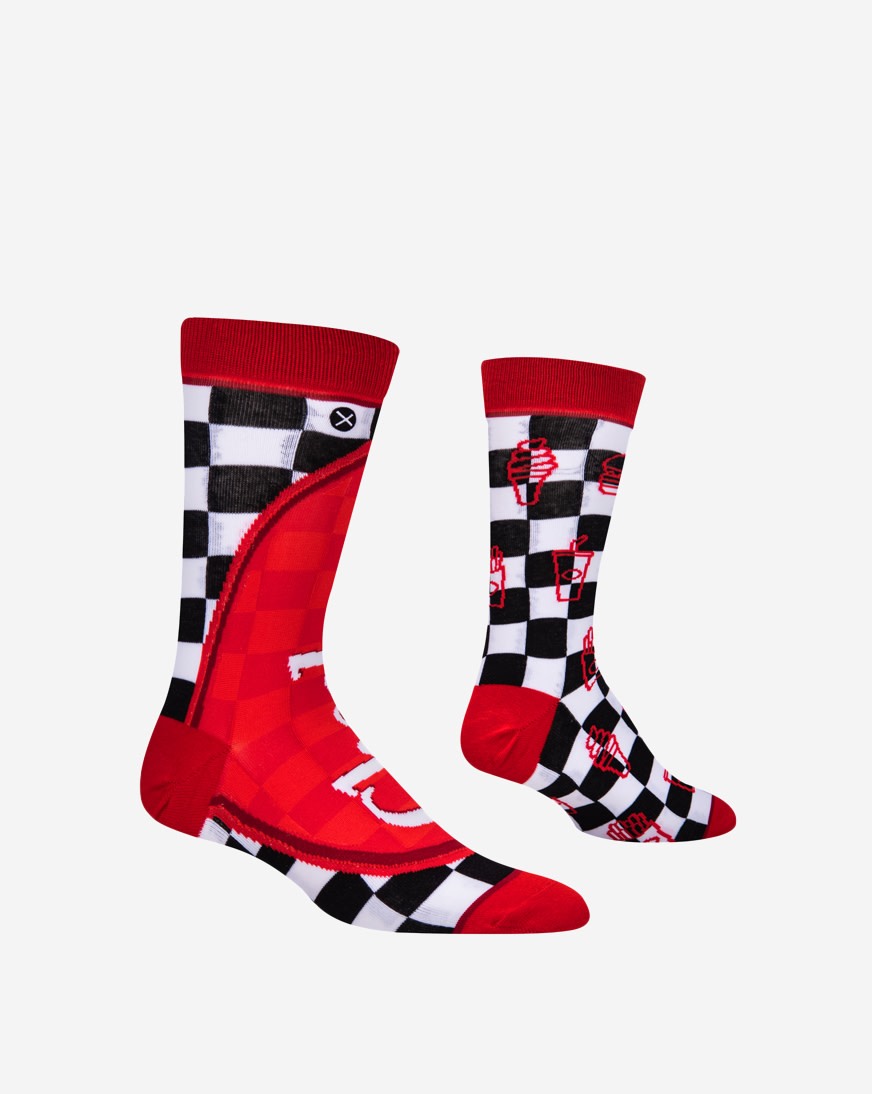 Shop Odd Sox Checkers Split (L) 37207MONCD multi | SNIPES USA