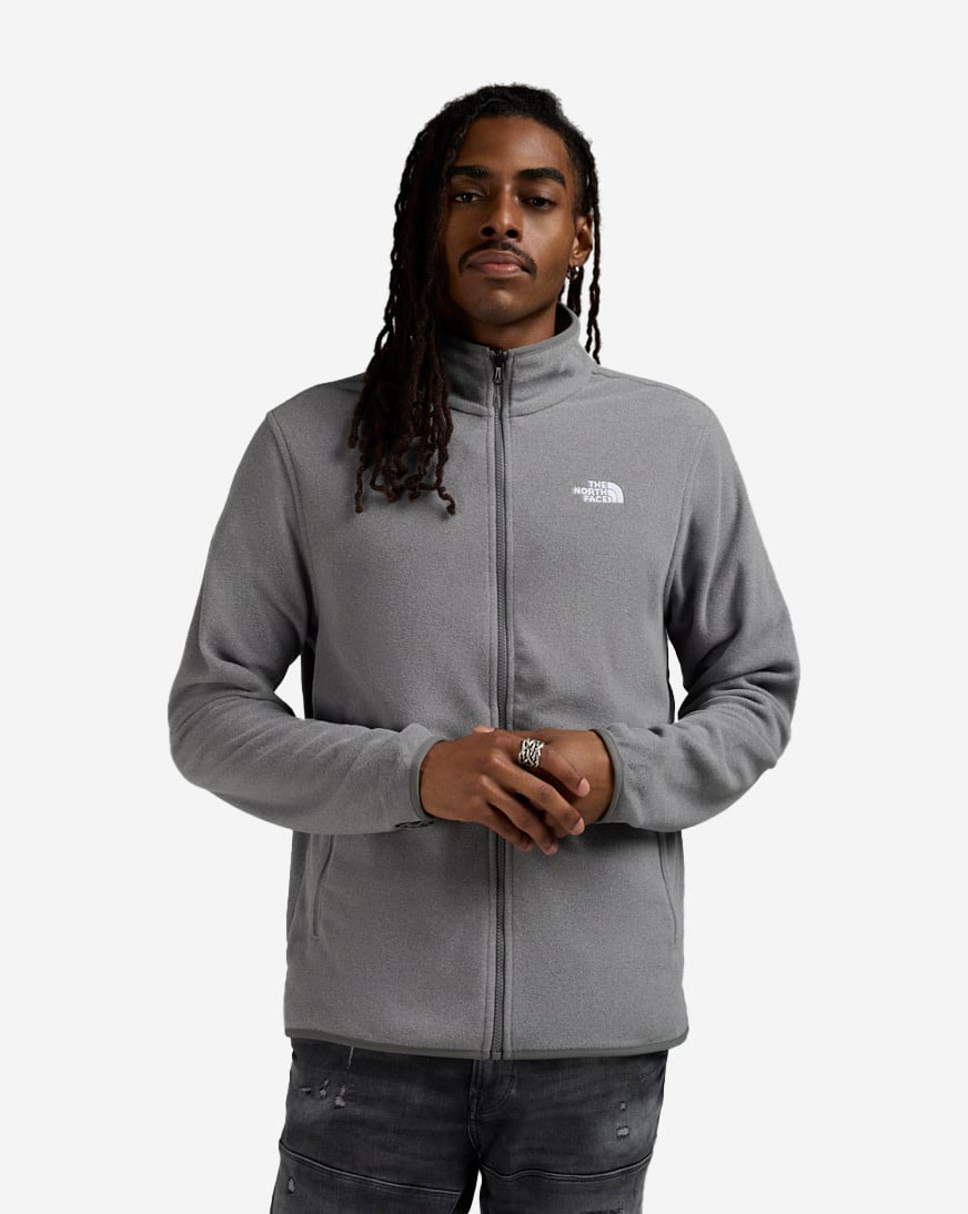 Shop The North Face Glacier Fleece Full Zip Jacket NF0A8D0R-CQI