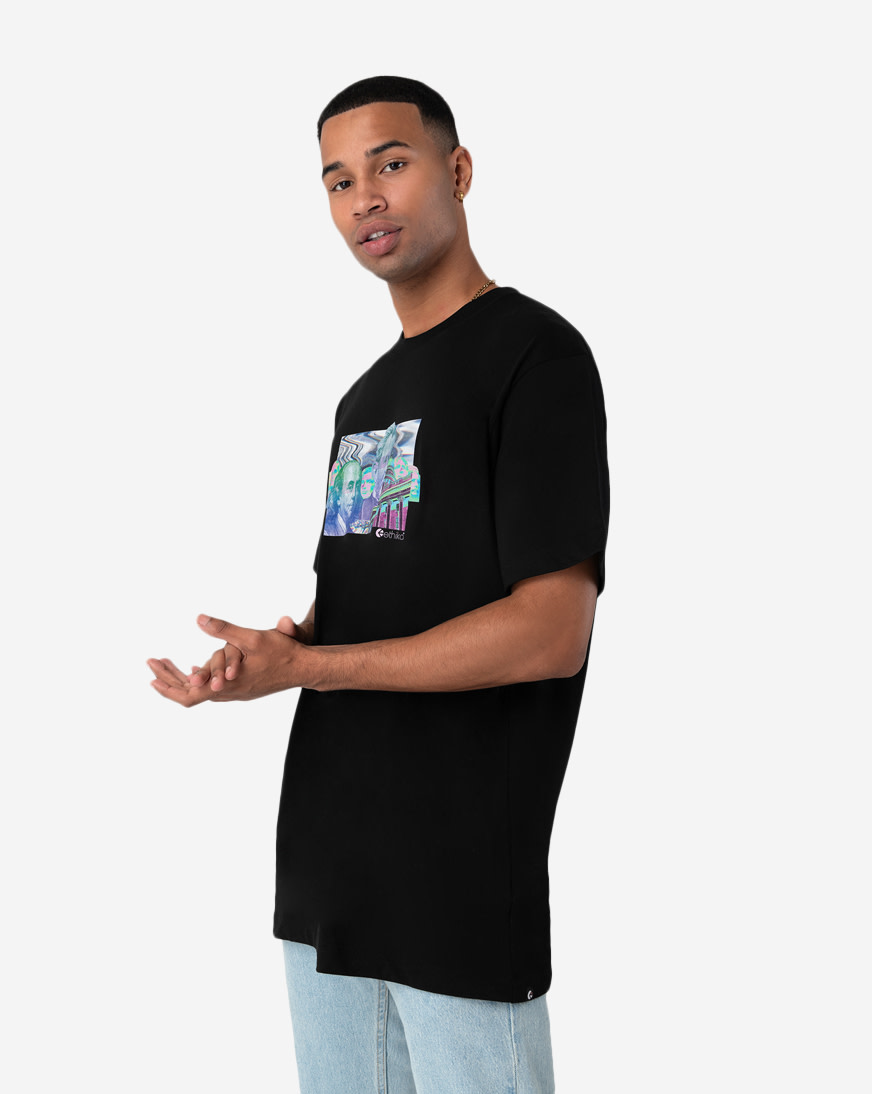Shop Ethika Benji Glitchin Tee MLGT2138-BLK black | SNIPES USA
