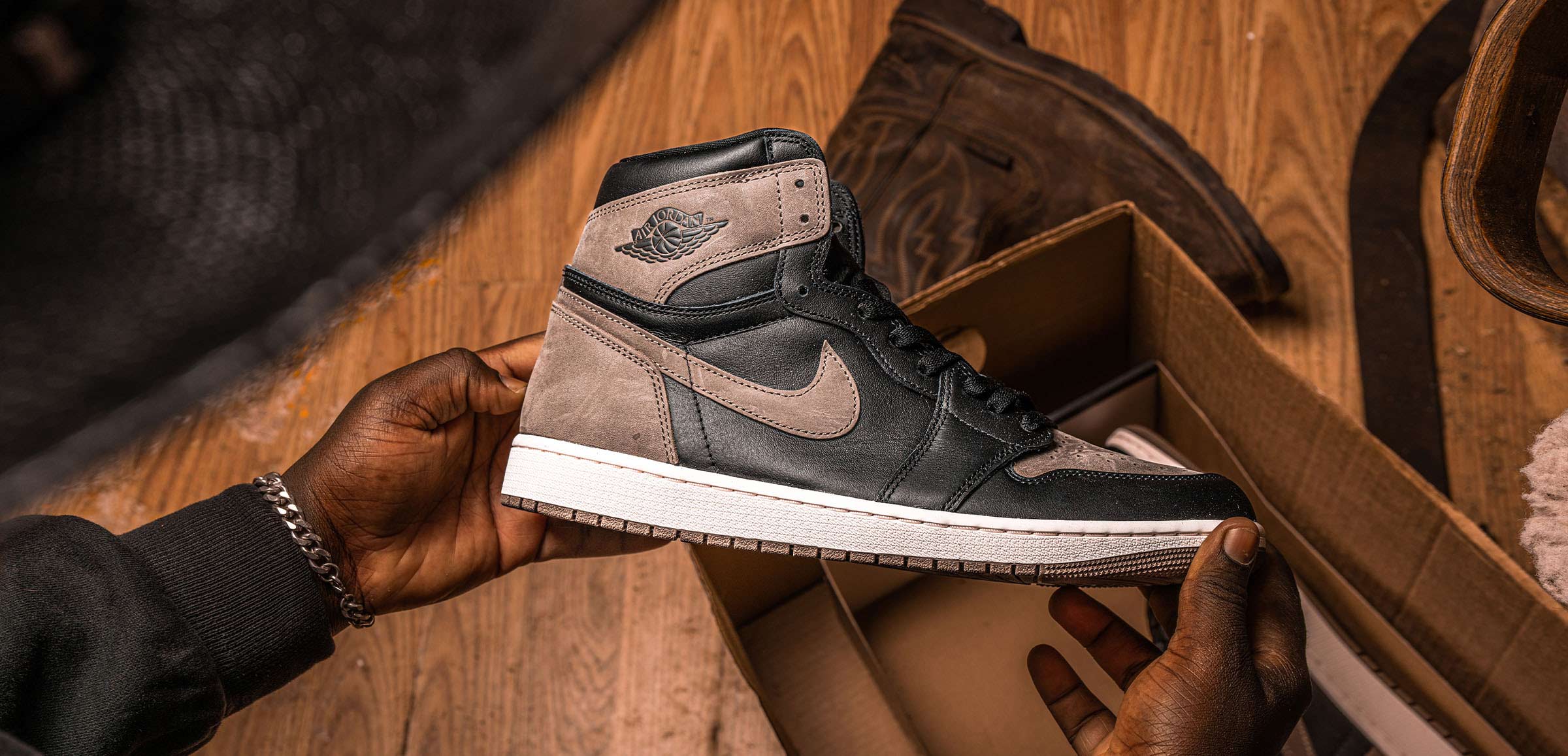 HOT Louis Vuitton Brown Style 1 Air Jordan 1 Sneakers