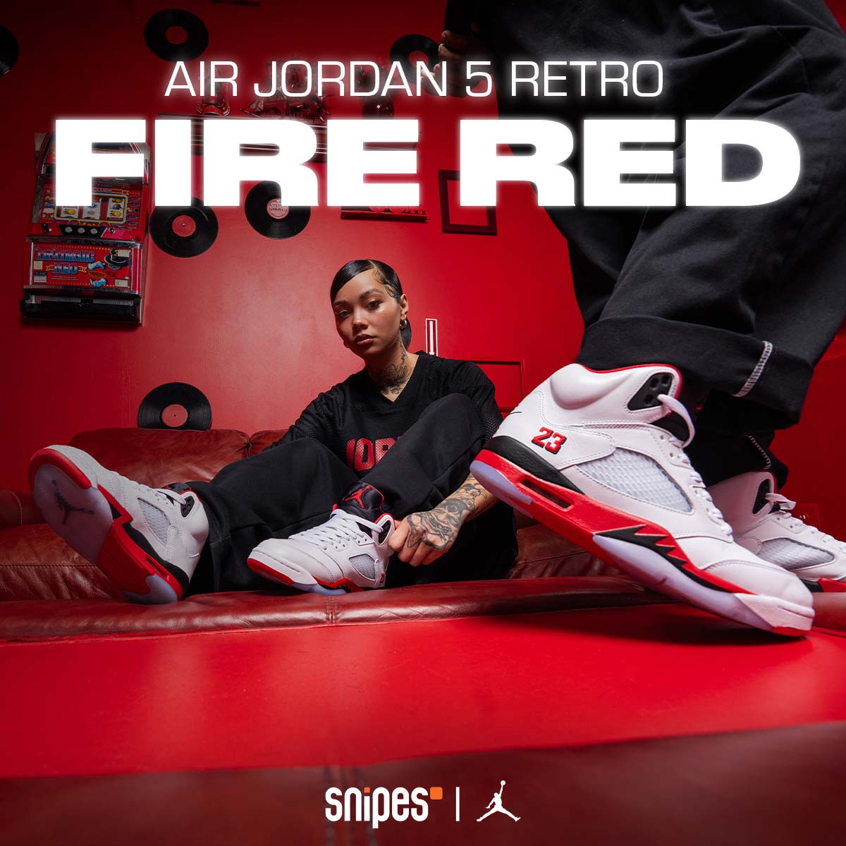 "FIRE RED"